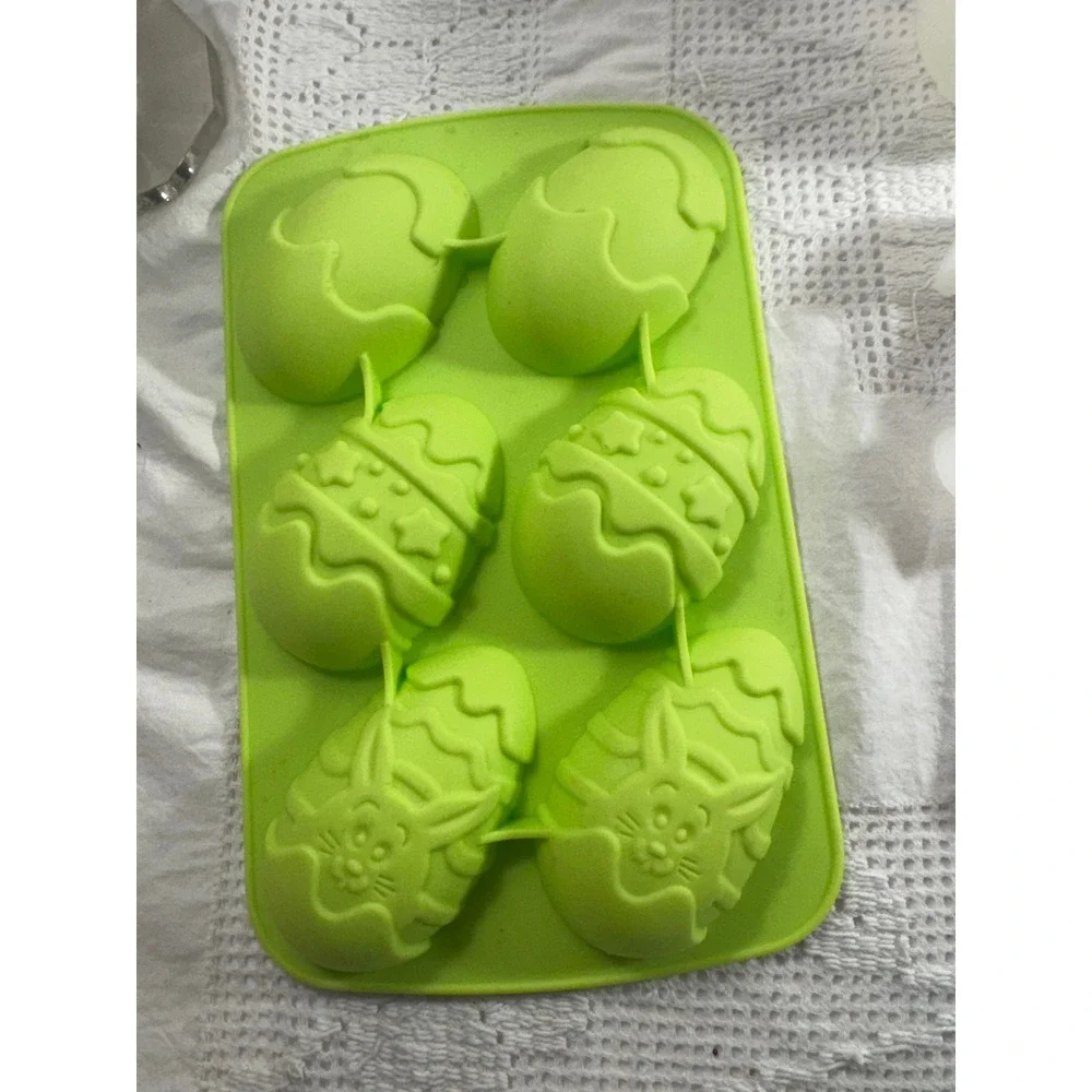 Easter Themed Silicone Mold 19 Lot Shapes Baking Chocolate Resin Soap Craft